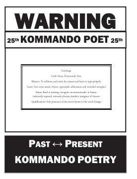Kommando Poet Kollection book cover