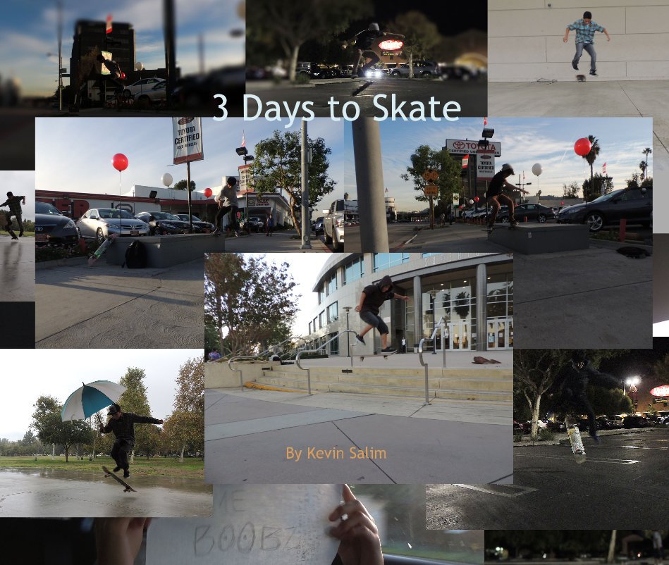 Ver 3 Days to Skate By Kevin Salim por Kevin Salim Published in West Hills, CA