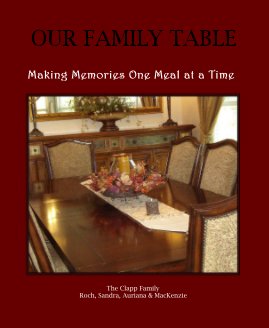 OUR FAMILY TABLE book cover