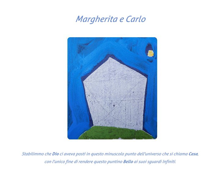 View Margherita e Carlo by di Luca Vinci