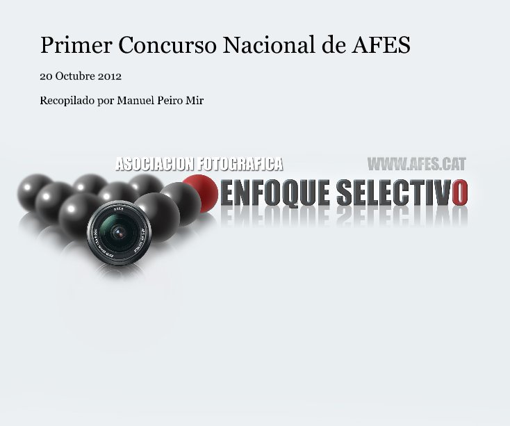 Visualizza Primer Concurso Nacional de AFES di Recopilado por Manuel Peiro Mir