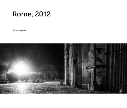 Rome, 2012 book cover
