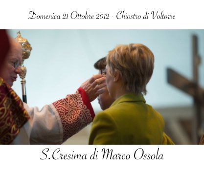 S.Cresima di Marco Ossola book cover