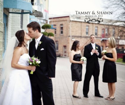 11x13 Tammy & Shawn book cover