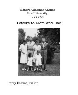 Richard Chapman Carnes Rice University 1941-42 book cover