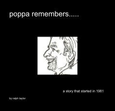 poppa remembers..... book cover