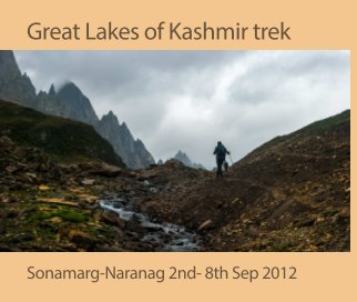Great lakes of Kashmir trek book cover