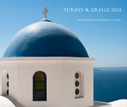 Turkey & Greece 2012 book cover