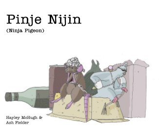 Pinje Nijin (Ninja Pigeon) book cover