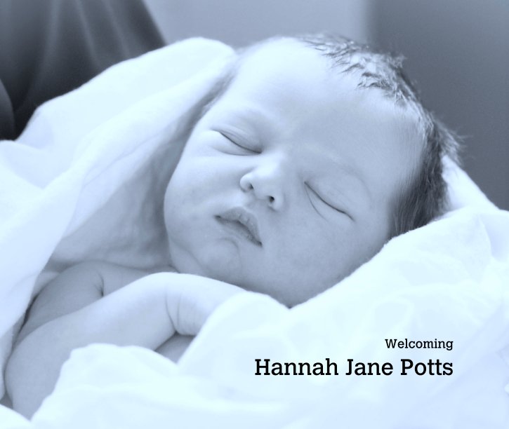 View Welcoming Hannah Jane Potts by Judi Angel