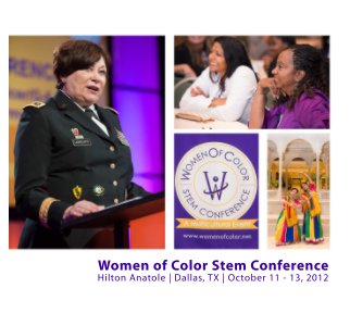 2012 Women of Color Stem Conference book cover