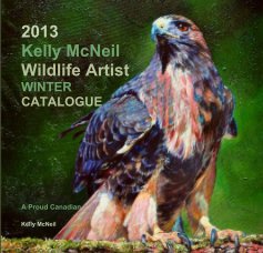 2013 Kelly McNeil Wildlife Artist WINTER CATALOGUE book cover