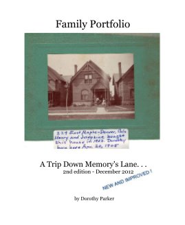 Family Portfolio book cover