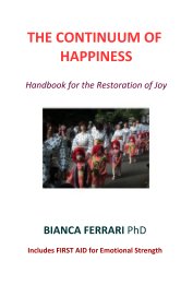THE CONTINUUM OF HAPPINESS Handbook for the Restoration of Joy book cover