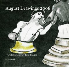 August Drawings 2008 book cover