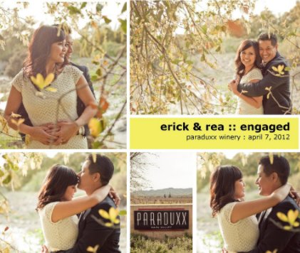 erick and rea :: engaged book cover