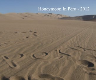 Honeymoon In Peru - 2012 book cover