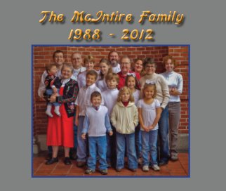 The McIntire Family - revised book cover