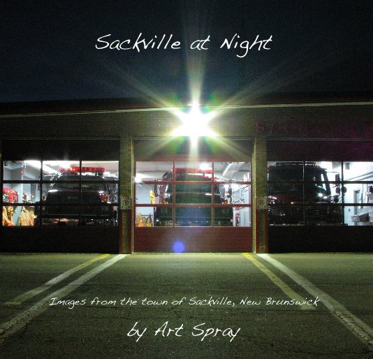 View Sackville at Night by Art Spray