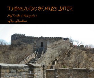 THOUSANDS OF MILES LATER book cover