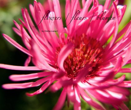 flowers / fleurs / blumen book cover