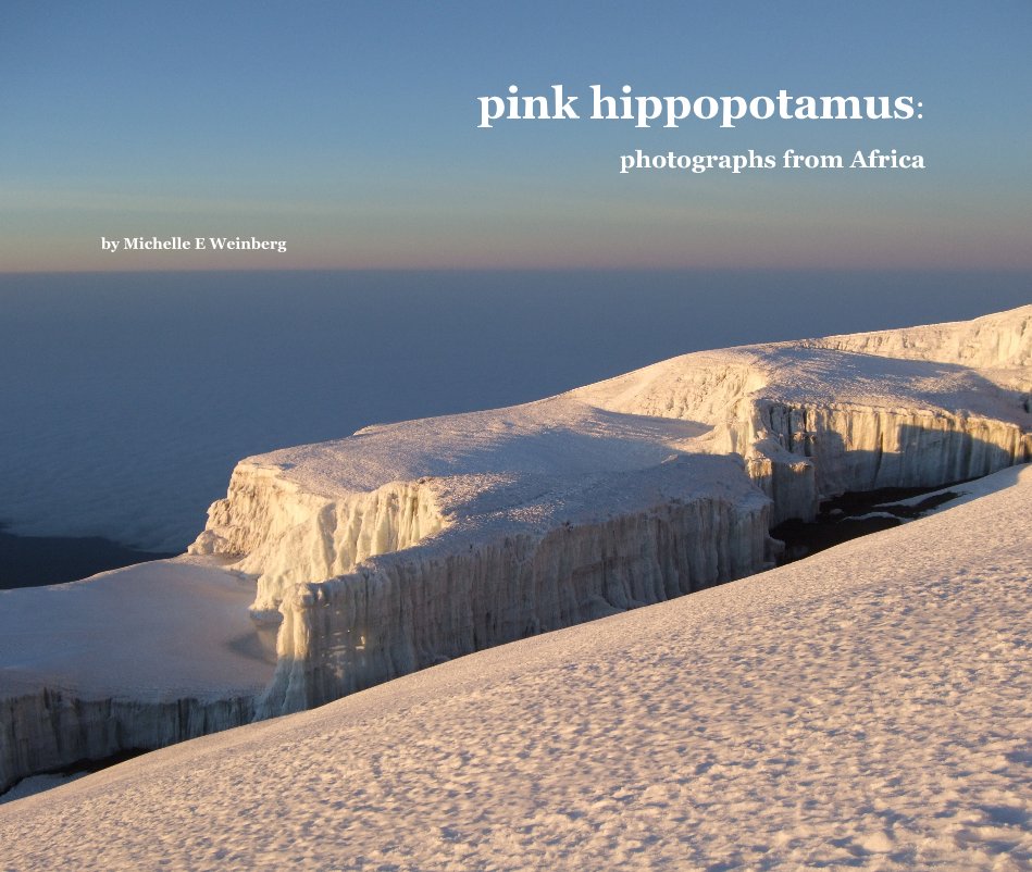 Ver pink hippopotamus: photographs from Africa por Michelle E Weinberg