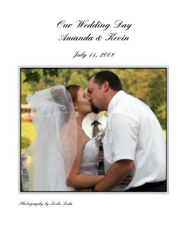 Our Wedding Day Amanda & Kevin book cover