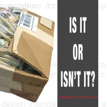 IS IT OR ISN'T IT? book cover