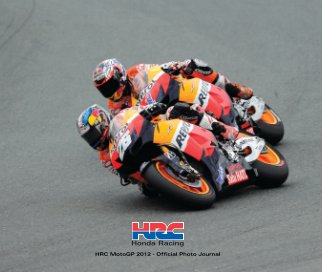 HRC MotoGP 2012 book cover