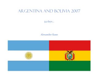 Argentina and Bolivia 2007 book cover