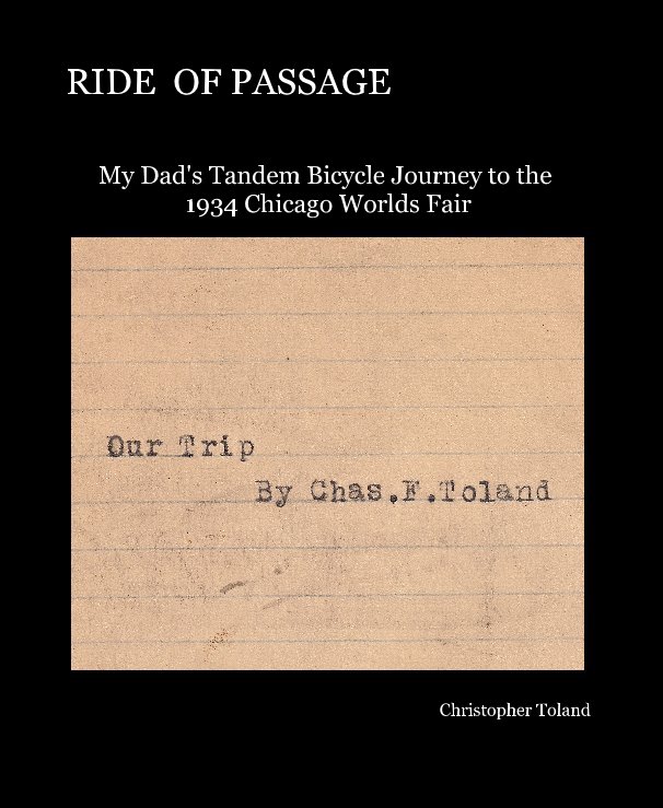 View RIDE OF PASSAGE by Christopher Toland