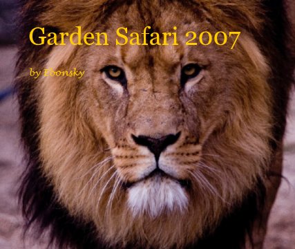 Garden Safari 2007 book cover