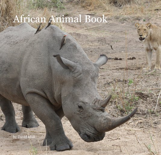 View African Animal Book by David Hall