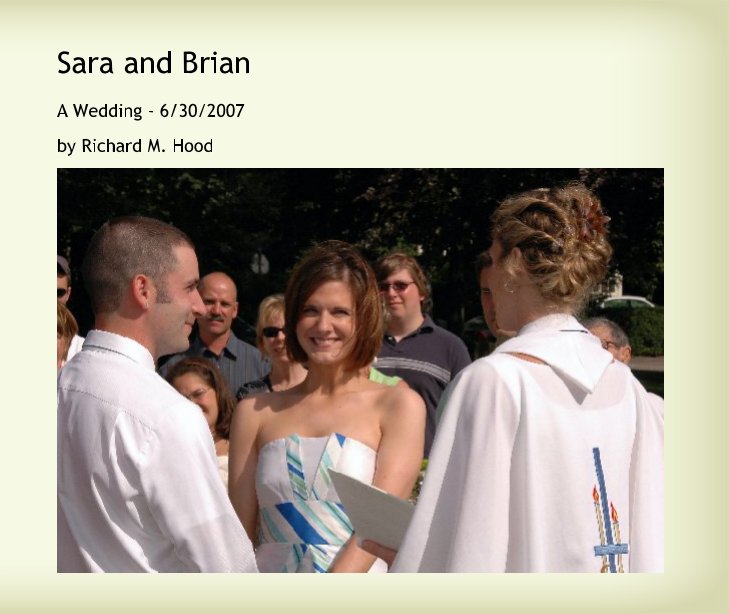 View Sara and Brian by Richard M. Hood