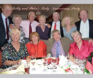 Bobby and Helen's Ruby Anniversary Party book cover