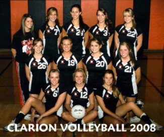 Clarion Volleyball 2008 book cover