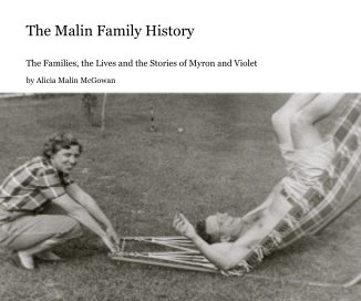 The Malin Family History book cover