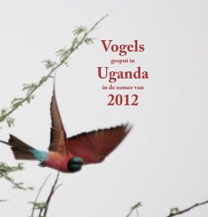 Vogels van Uganda 2012 book cover