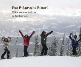 The Robertson Record book cover