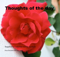 Thoughts of the day book cover