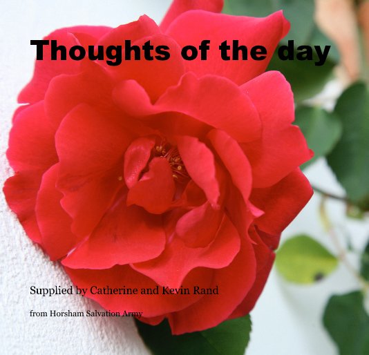 View Thoughts of the day by from Horsham Salvation Army