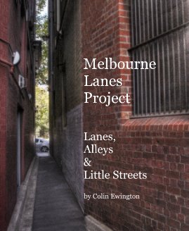 Melbourne Lanes Project book cover