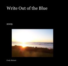 write out of the blue book cover