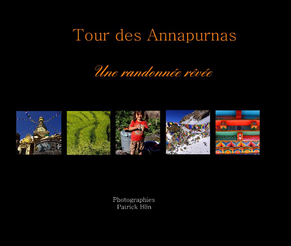 Ver Tour des Annapurnas por Photographies Patrick Blin