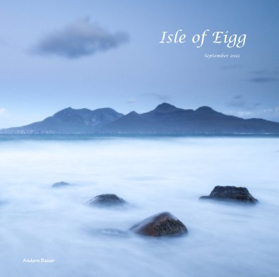 Isle of Eigg September 2012 book cover