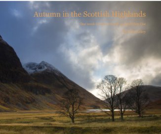 Autumn in the Scottish Highlands book cover