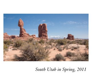 South Utah in Spring 2011 book cover