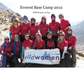 Everest Base Camp 2012 book cover