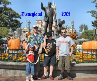 Disneyland 2008 book cover