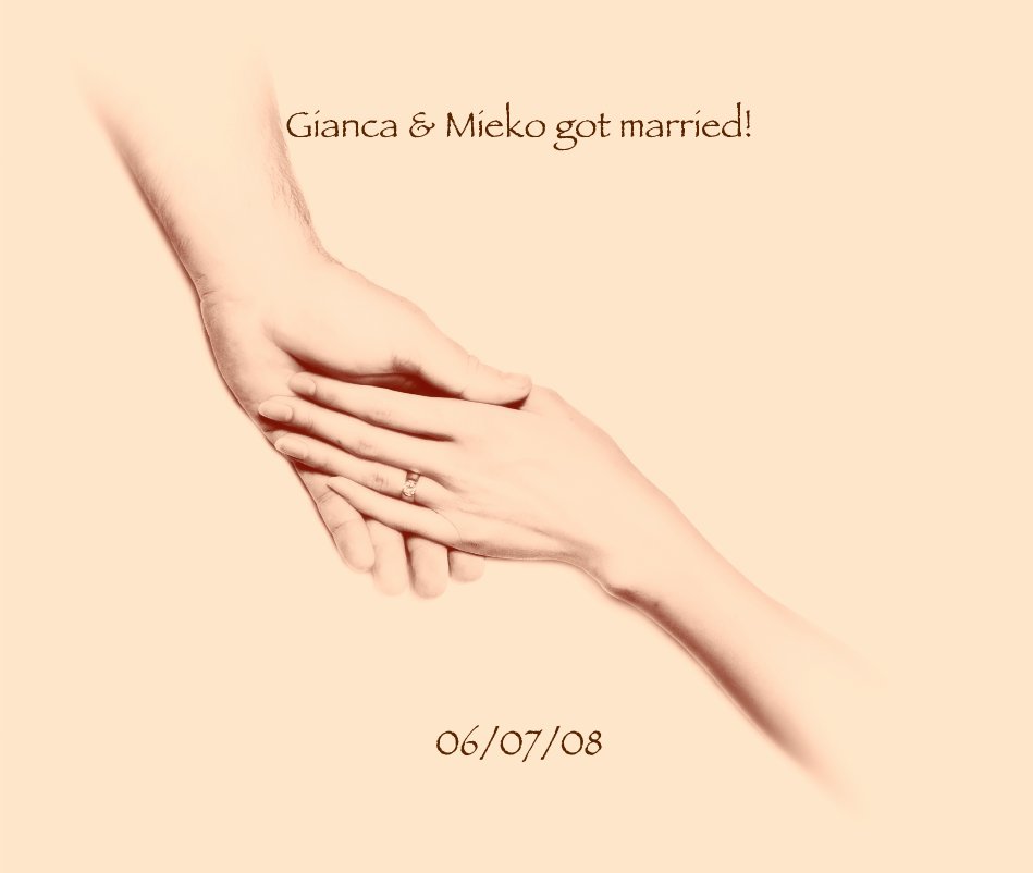 Ver Gianca & Mieko got married! 06/07/08 por Gianca & Mieko